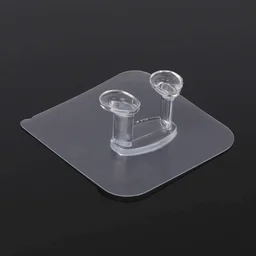 Self-Adhesive Wall Hook – Strong, Transparent & Removable | GlimmerHome