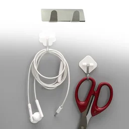 Self-Adhesive Wall Hooks (6 Pcs) – Strong Stainless Steel | Styleva