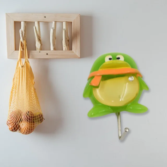 Self-Adhesive Wall Hooks – Multipurpose Frog Design | GlimmerHome