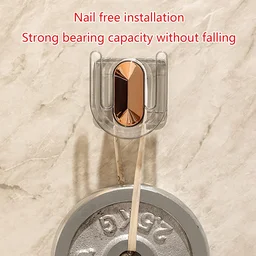 Self-Adhesive Wall Mount Slipper Holder – Space-Saving & Waterproof