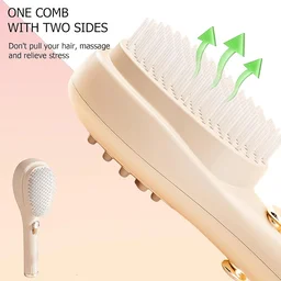 Self-Cleaning Detangling Hairbrush – Anti-Static & Scalp Massage