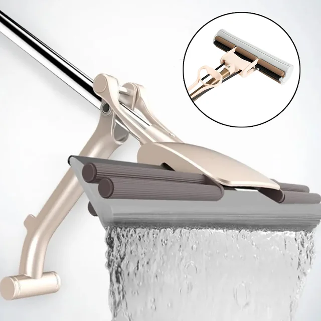 Self-Cleaning Sponge Mop – Super Absorbent | storenzo