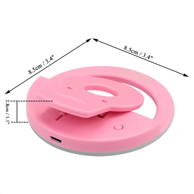 Selfie Ring Light – Portable LED for Flawless Photos & Videos | Gambit