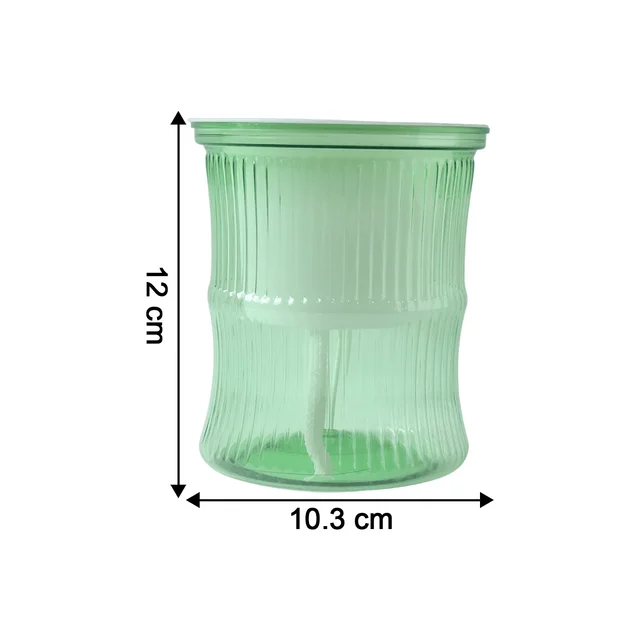 Self-Watering Bamboo Style Plastic Flower Pot – Easy Indoor Plant Care