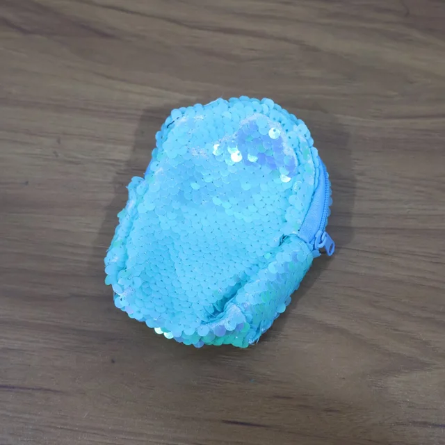 Sequin Pouch – Sparkly Zipper Pouch for Coins, Makeup & Essentials