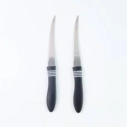 Serrated Kitchen Knife Set – Premium Curved Stainless Steel Blades