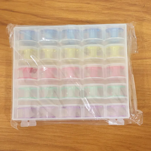 Sewing Machine Bobbin Set – 25 Piece Doris Roller Collection