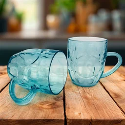 Shake Mug Set – Durable 350ml Plastic Mugs with Easy Grip
