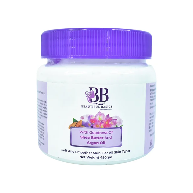 Shea Butter Body Cream – Deep Moisturisation with Argan Oil 450g