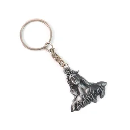 Shiva Face Metal Keychain – Durable Spiritual Accessory