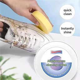 Shoe Cleaning Cream – Stain Remover for Sneakers | Velvet Wipe
