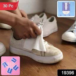 Shoe Cleaning Wipes – Portable 30-Pack for Effortless Shoe Care