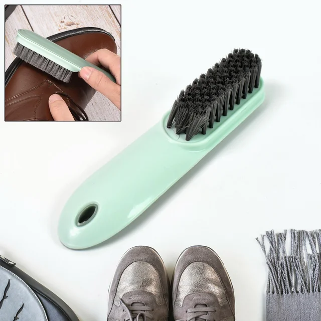 Shoe & Clothes Cleaning Brush – Soft Bristle Scrubber | Velvet Wipe