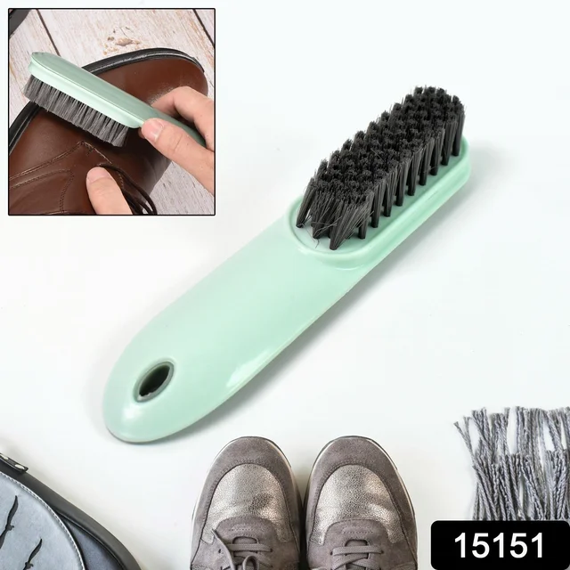 Shoe & Clothes Cleaning Brush – Soft Bristle Scrubber | Velvet Wipe