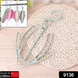 Shoe Drying Hanger – Rotatable Balcony & Closet Rack | Organivo