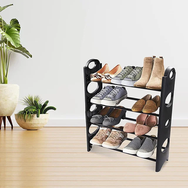 Shoe Rack 4-Tier – Space-Saving Footwear Organizer | Indo Glow