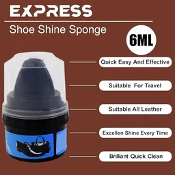 Shoe Shine Sponge – Instant Shine & Travel-Friendly Polish
