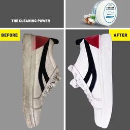 Shoe Stain Remover Cream – No-Wash Sneaker & Leather Cleaner | Velvet Wipe