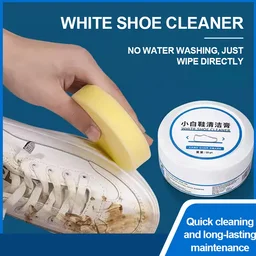 Shoe Stain Remover Cream – No-Wash Sneaker & Leather Cleaner | Velvet Wipe