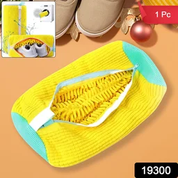 Shoe Washing Machine Bag – Microfiber Chenille Lining with Zipper