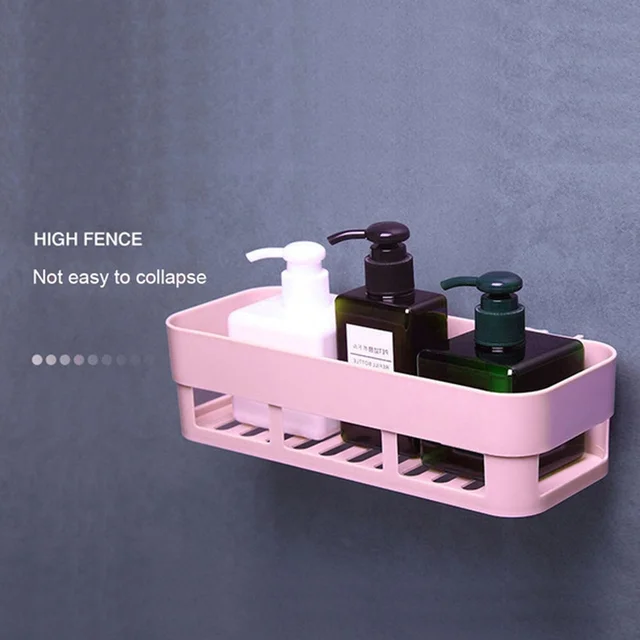 Shower Corner Caddy – Wall-Mounted Suction Shelf | Mist & Relax
