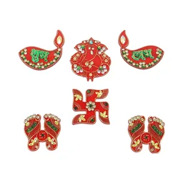 Shubh Labh Door Hanging Set – 6 Pieces Traditional Festive Decor