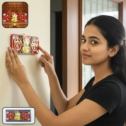 Shubh Labh Door Hanging – Traditional Ganesha Decor for Diwali