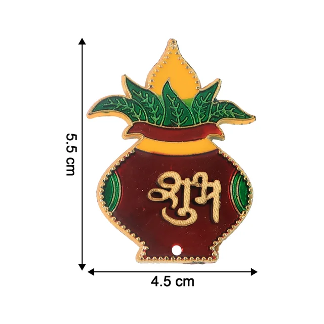 Shubh Labh Kalash Wall Hangings – Traditional Prosperity Decor Set