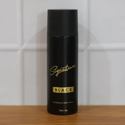 Signature Black Body Spray – Long Lasting Masculine Fragrance