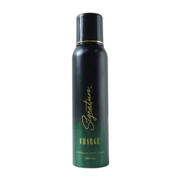 Signature Charge Body Spray – Long Lasting masculine scent for Men