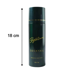Signature Cocktail Deodorant Body Spray – Long Lasting Fragrance for Men