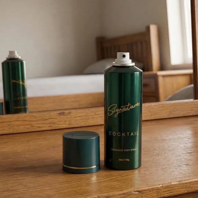 Signature Cocktail Deodorant Body Spray – Long Lasting Fragrance for Men