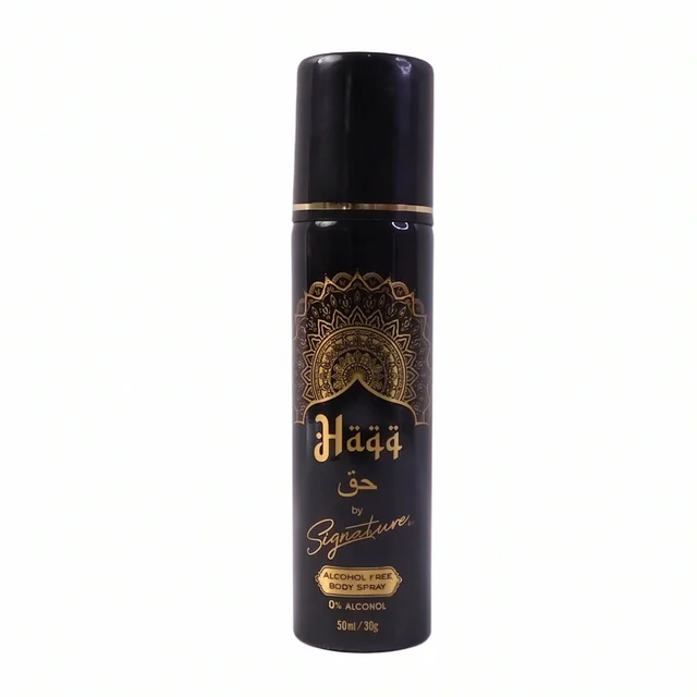 Signature Haqq Body Spray – Long-Lasting, Alcohol-Free Fragrance