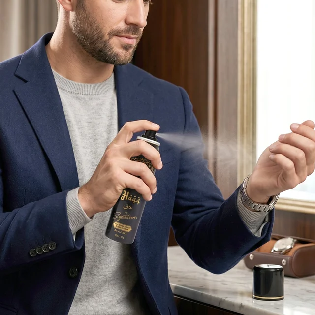 Signature Haqq Body Spray – Long-Lasting, Alcohol-Free Fragrance