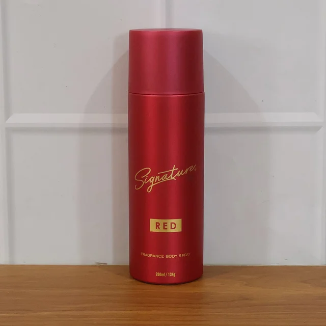 Signature Red Fragrance Body Spray – Long Lasting Bold Scent