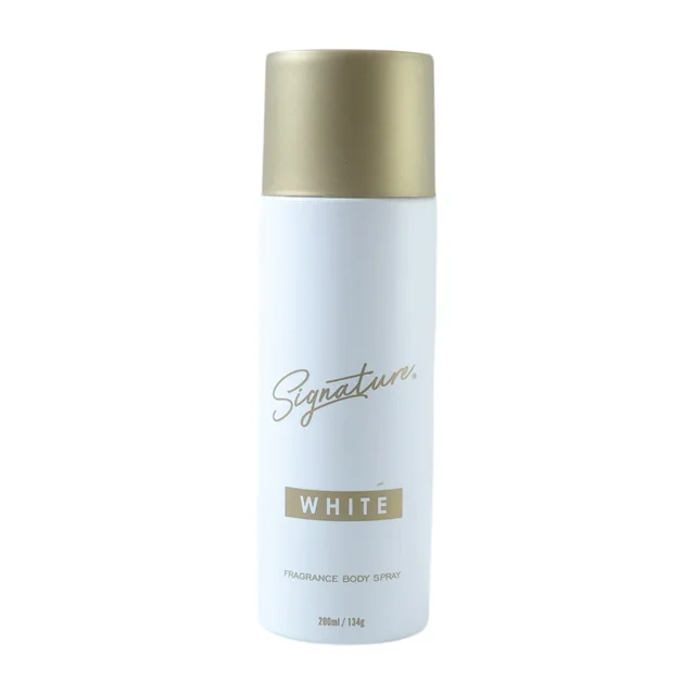 Signature White Body Spray – Long Lasting Fresh Fragrance for Men