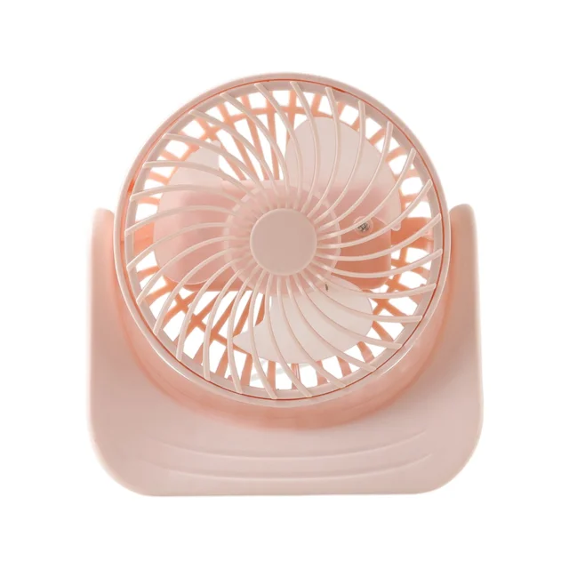 Silent Mini Desk Fan – Rechargeable, Adjustable Tilt & USB