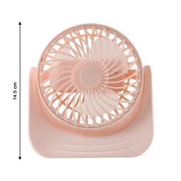 Silent Mini Desk Fan – Rechargeable, Adjustable Tilt & USB