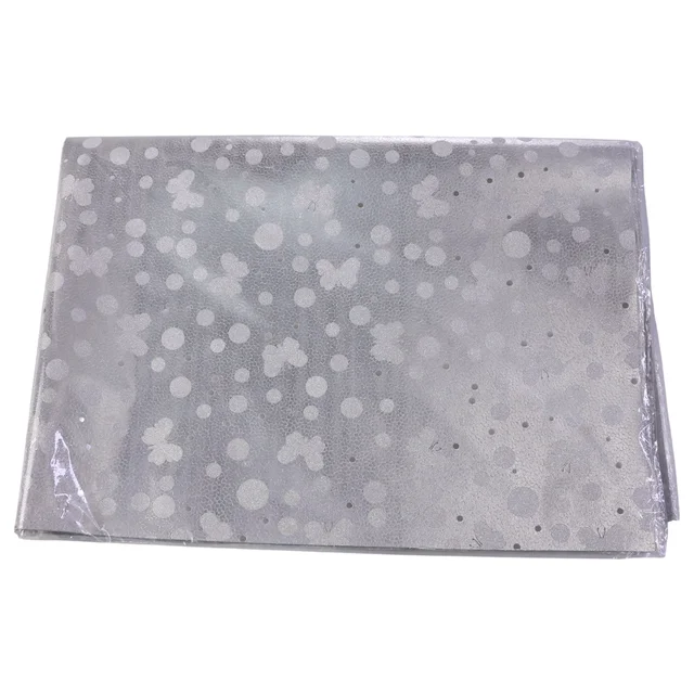 Silver Decorative Gift Wrapping Paper Sheets – 20 Pieces Premium Pack