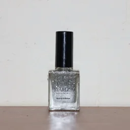 Silver Moonlight Glitter Nail Paint – Long-Lasting Sparkle Finish