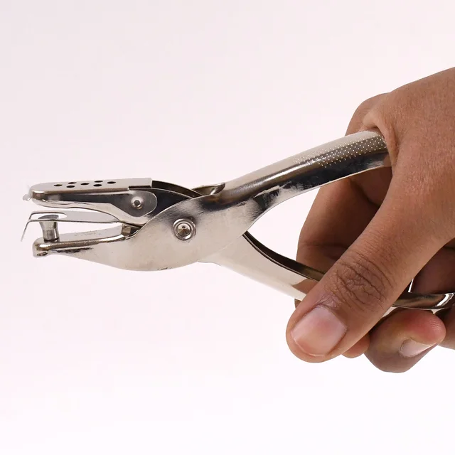 Single Hole Puncher – Durable Metal for Office & Crafts | VoltDesk