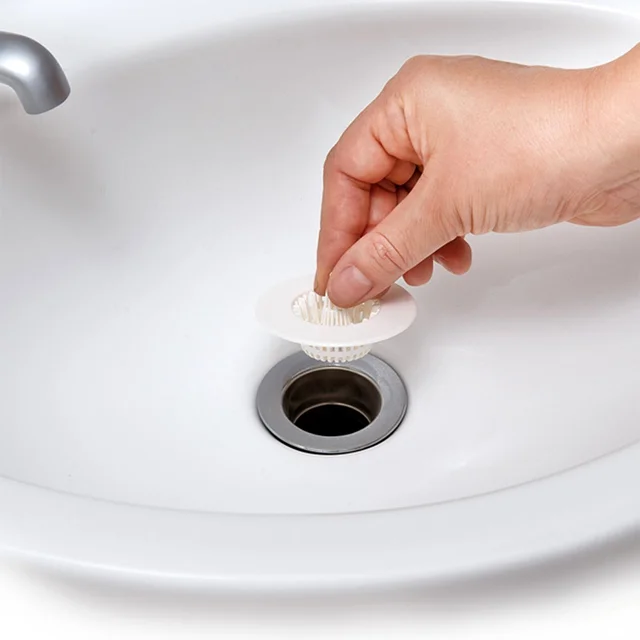 Sink Drain Hair Catcher – 5 Pcs Multipurpose Strainer Filters
