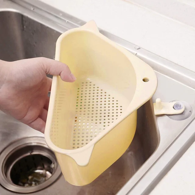 Sink Drainer Shelf – Corner Kitchen Organizer | Organivo