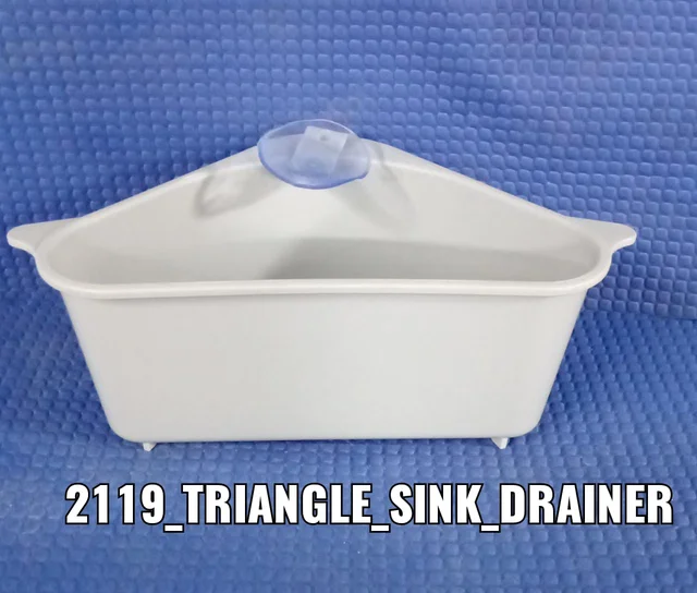 Sink Drainer Shelf – Corner Kitchen Organizer | Organivo