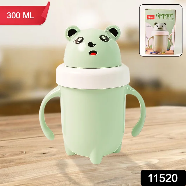 Sipper Baby Training Cup – Leak & Spill Proof 300ML Handle Design