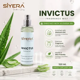 Siyera Invictus Fragrance Mist – Long-lasting Refreshing Spray