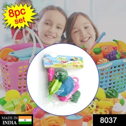Sliceable Play Food Set – Realistic Fruits & Veggies | Gamevana