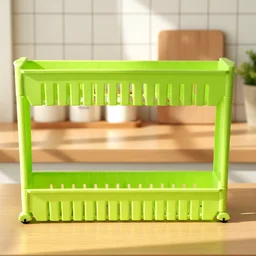 Slim Storage Rack – Space-Saving Multipurpose Organizer for Narrow Spaces