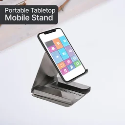 Small Desktop Mobile Phone Stand – Compact Hands-Free Holder
