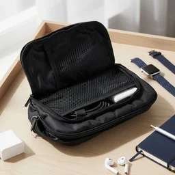 Small Electronics Organizer Pouch – Compact Travel Gadget Case
